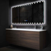 LED Spiegel Rechteckig | Touch-Schalter | Anti-Beschlag-Funktion | Neutralweißes Licht - Reyze Seria Edge Model 6